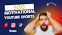 create bulk motivational youtube shorts
