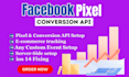 expertly setup facebook pixel, conversion API, and server side tracking with GTM