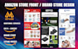 design luxury amazon brand store and storefront design