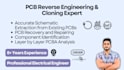 extract gerber, schematic, and bom from your pcb