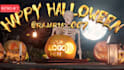 make halloween promotion video party invitation