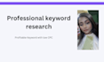 do in depth keyword reseach with perfect kgr