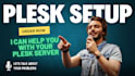set up a plesk server or plesk vps for you