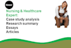 do urgent nursing,case study analysis, research and summary