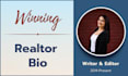 write your winning bio for real estate