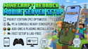 create a minecraft bedrock server for mobile and PC
