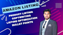 do amazon product listing copywriting and SEO optimization