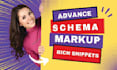 do advanced schema markup and  rich snippets on all website