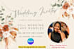 design elegant wedding invitation design with canva