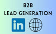 generate b2b leads from linkedin and google advance search