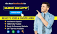 search and apply remote and onsite online job applications