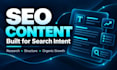 write expert SEO content built for search intent and organic growth