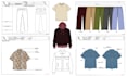design your menswear collection tech pack
