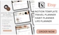 create custom notion template for your notion workspace notion planner dashboard