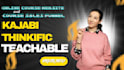professionally create successful thinkific website,course migration, teachable