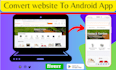 convert website to android mobile app