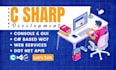 make custom csharp applications with user friendly interfaces