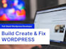 create or fix wordpress site