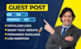 provide a backlink on my da 90 general blog