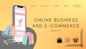 build ecommerce store using wordpress woocommerce website online store
