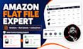 create and fix amazon flat files and variations