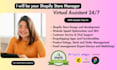 be your shopify virtual assistant for shopify store manager
