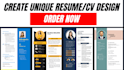 design custom resume templates