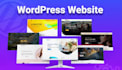 design and develop a stunning wordpress website