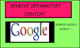 remove unwanted,defamatory negative false and bad articles from google search