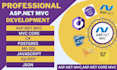 provide professional asp net mvc web development services