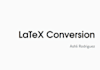 convert any document to latex code