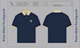 design polo shirt, hoodie technical sketch and techpack