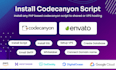 install any codecanyon script on vps or shared hosting