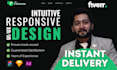 design visually appealing UI UX responsive design