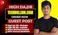publish article on techbullion da DR 70 website at low price