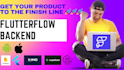 do flutterflow backend and custom codes