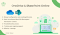 manage your onedrive and sharepoint sites, permissions, intranet and issue fixes