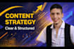 create a clear content strategy for your website
