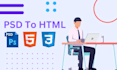 convert expert psd to html css bootstrap responsive website