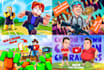 draw cartoon youtube thumbnail