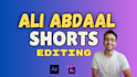 edit ali abdaal style youtube videos and instagram reels