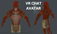 create custom 3d vr chat avatar fully rigged