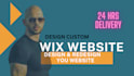 design wix website and redesign wix web site