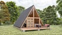 do 3d tiny house design floor plan, render and animation