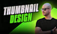 design premium clickbait youtube thumbnail