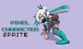 create pixel art, sprite, pixel art animation, pixel art illustration