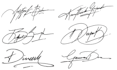 design artistic handwritten signature logo or autograph