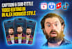 edit short form content creator with alex hormozi captions