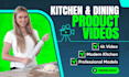 produce a kitchen and dining product video