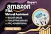 be your expert amazon fba virtual assistant and professional amazon fba pl VA